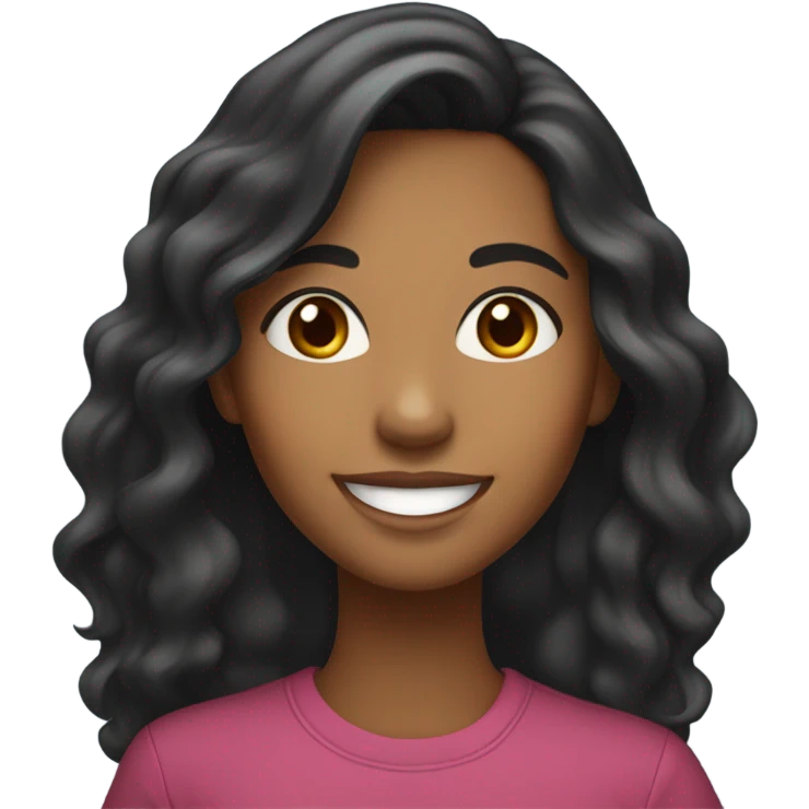 Cute Latina emoji