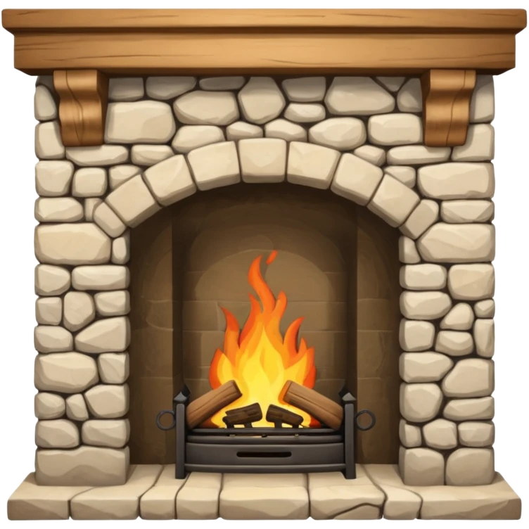 Cheminée emoji