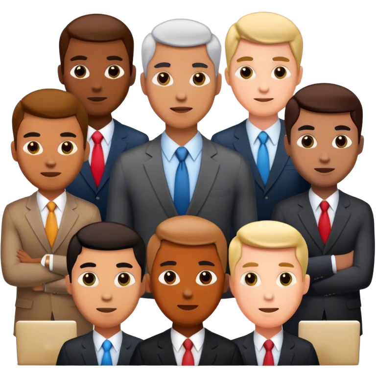 businessmen Photorealistic emoji