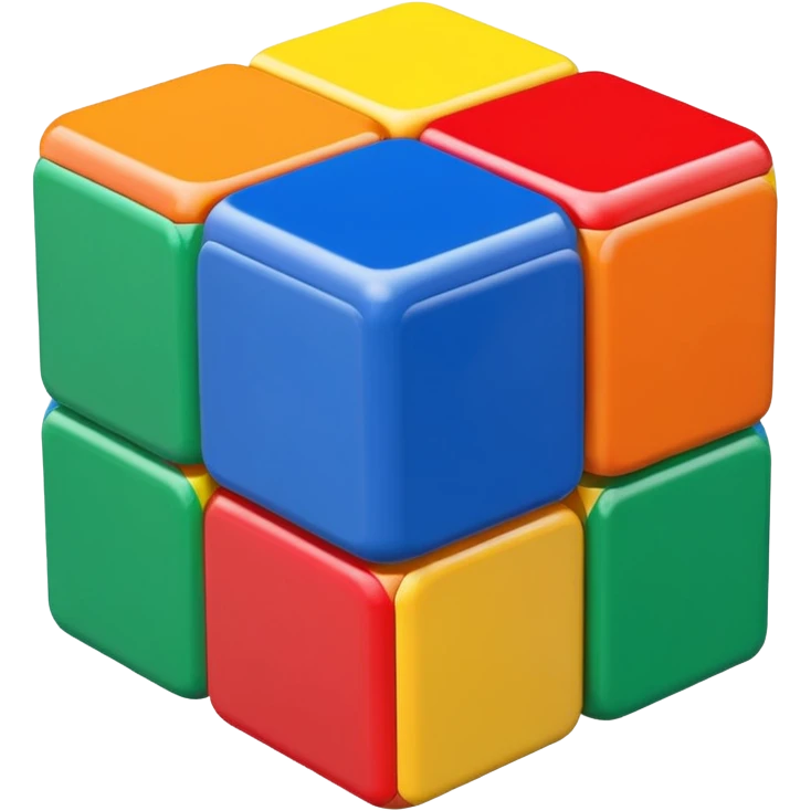 Rubik's Cube emoji