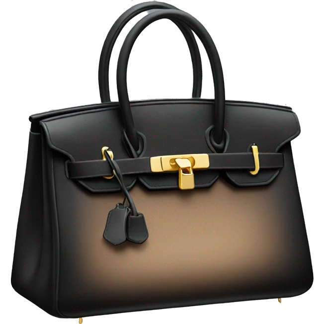 Birkin Bag Black emoji