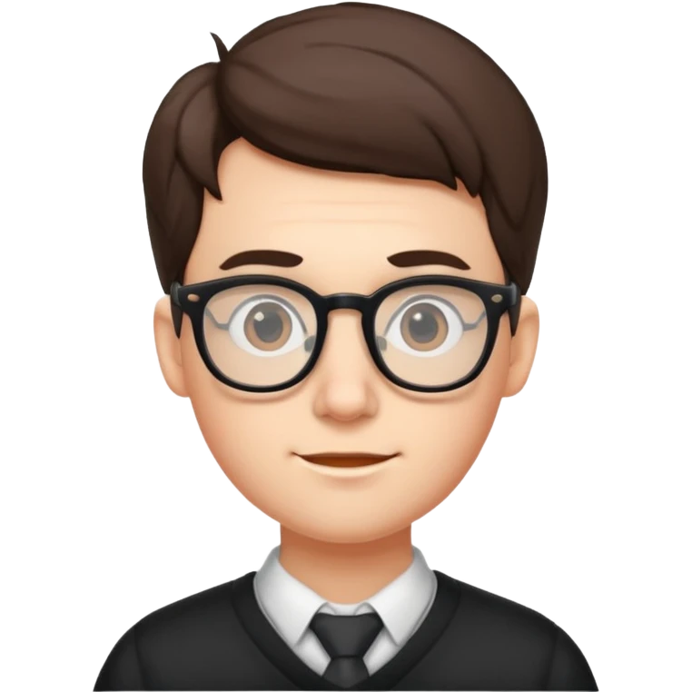 Nerd wearing glasses emoji