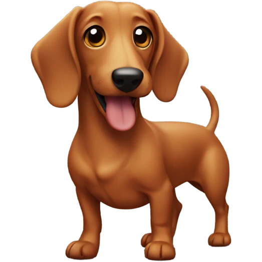 sausage dog emoji