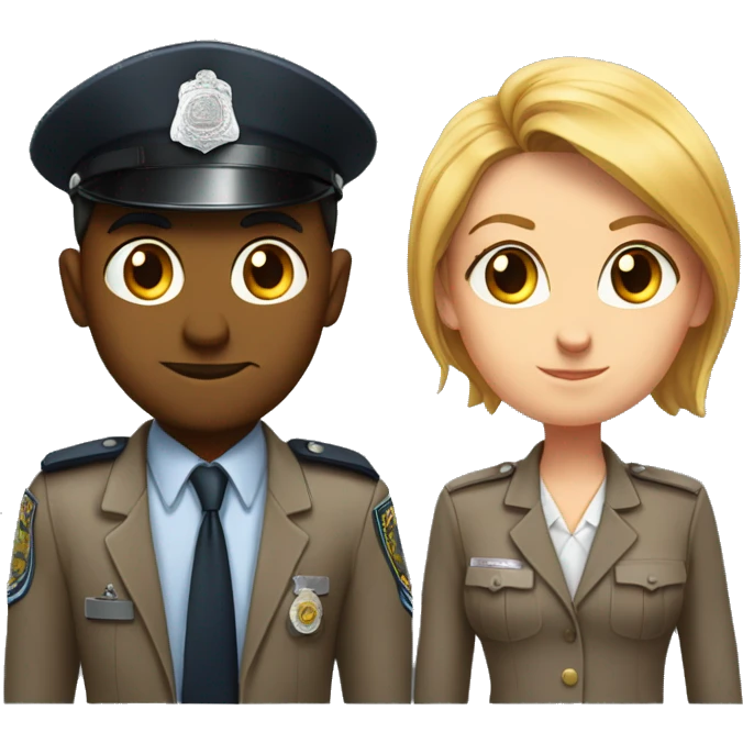 The tall boy who is in the Gujarat Police and the short girl who is a lawyer go on a bullet emoji