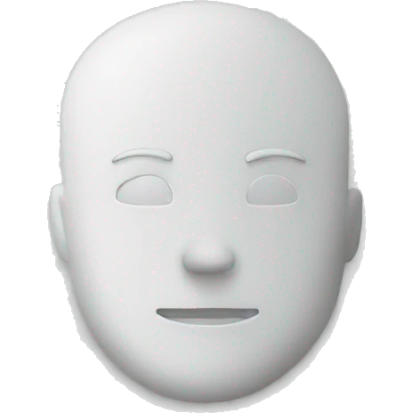 generate icon for a project called quit bs in minimal monochromatic fashion with white background emoji