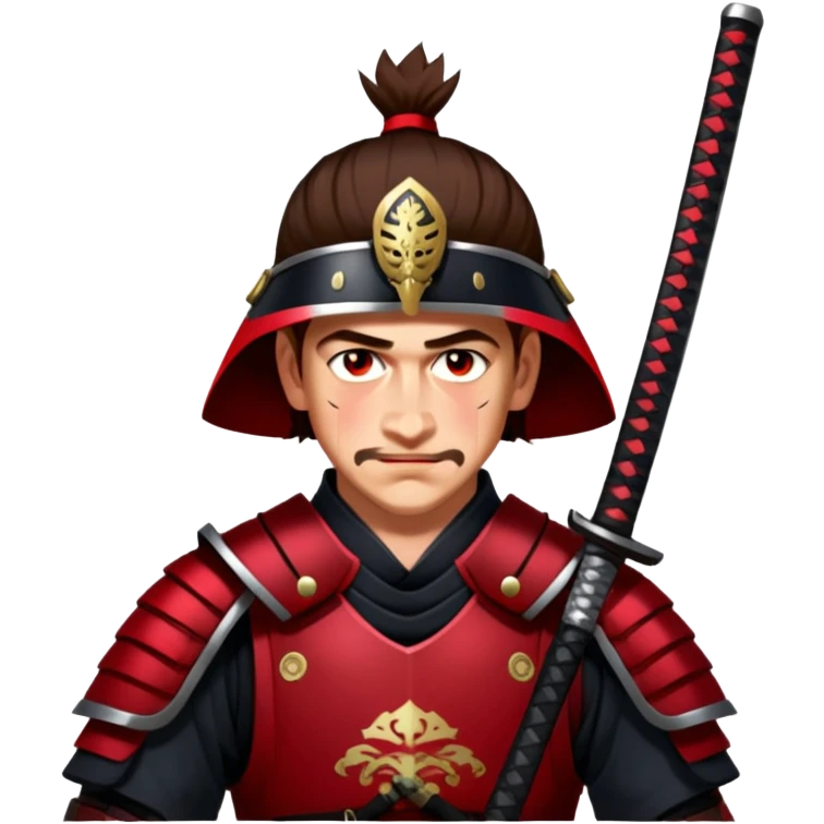 Fierce Samurai emoji