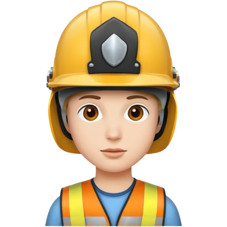 Dumb with helmet  emoji