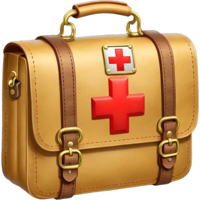golden Medic bag emoji