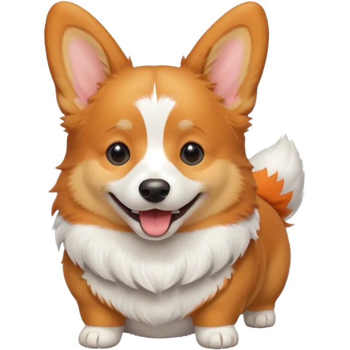 corgi dog emoji