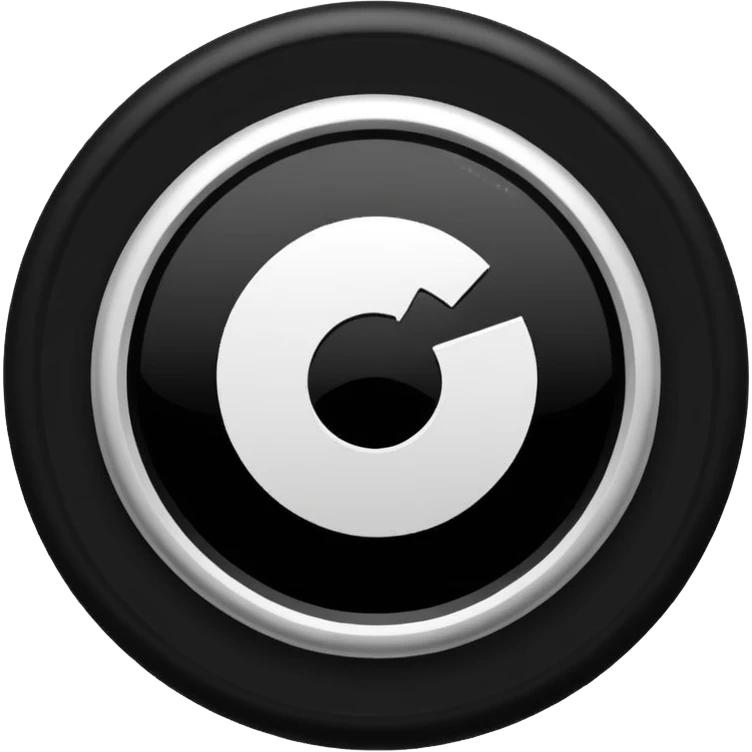 A verification badge  Al black and the center white emoji