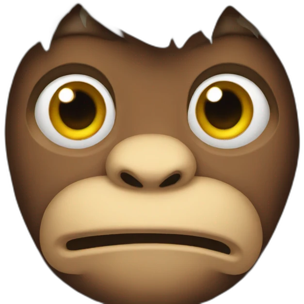 critical monkey emoji