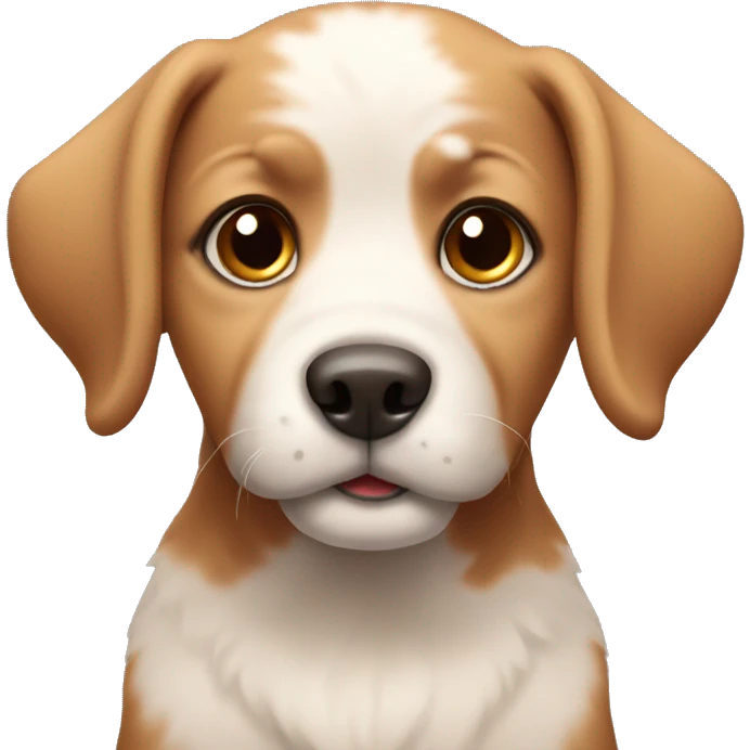 Dog puppy birthday emoji