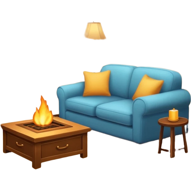 cozy eveningemoji emoji