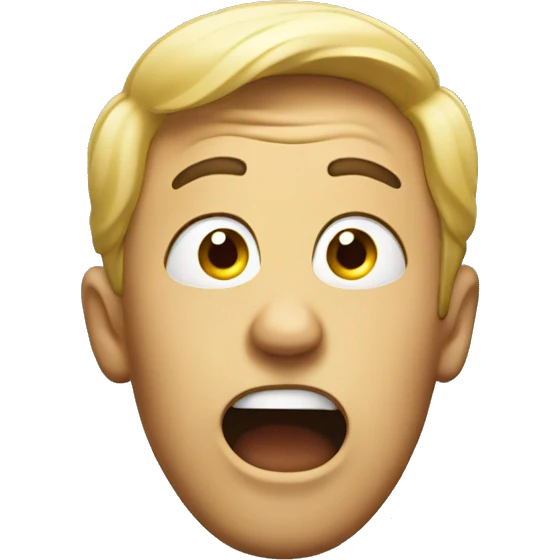 Astonished emoji