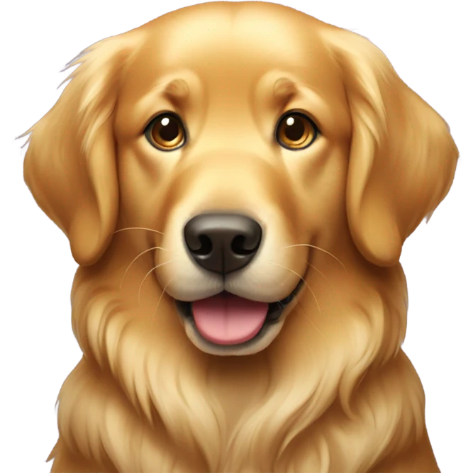 Golden retriever  emoji