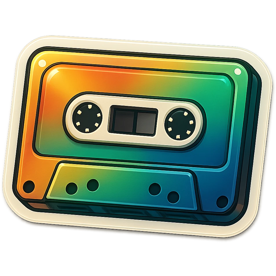 cassette tape emoji