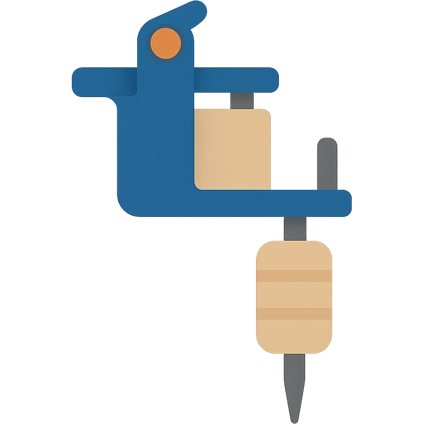 Tattoo gun emoji