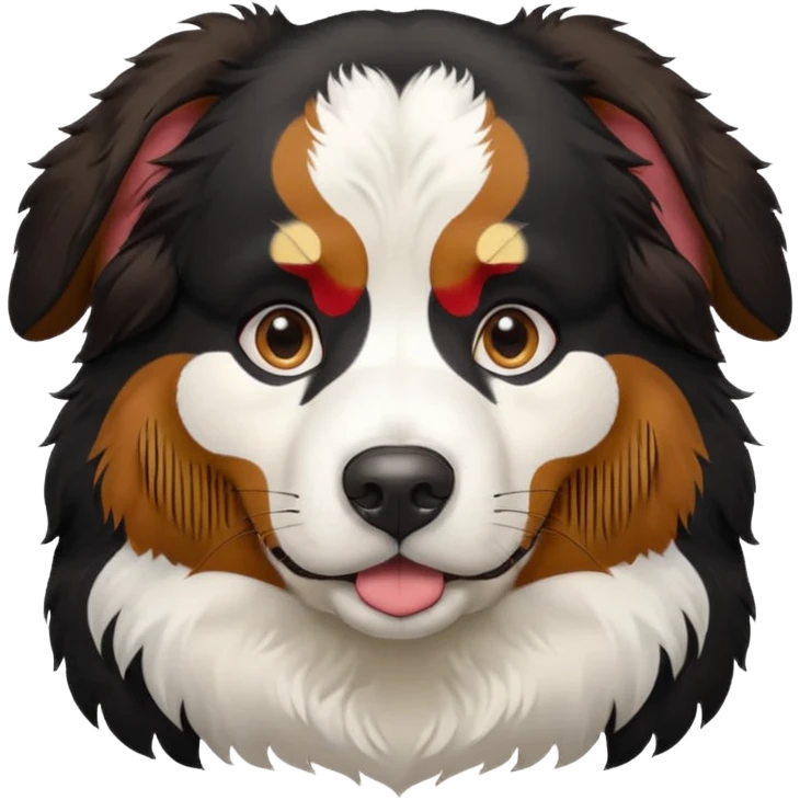 Bernise mountain dog emoji