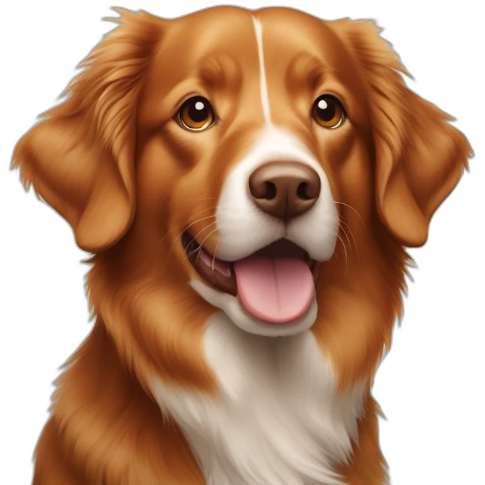 Nova scotia duck tolling retriever emoji