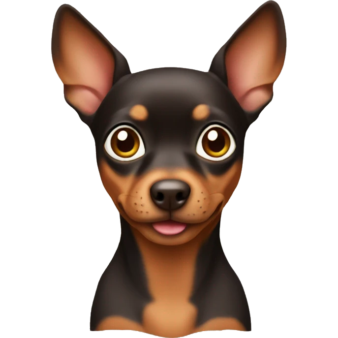 Mini brown pincher  emoji
