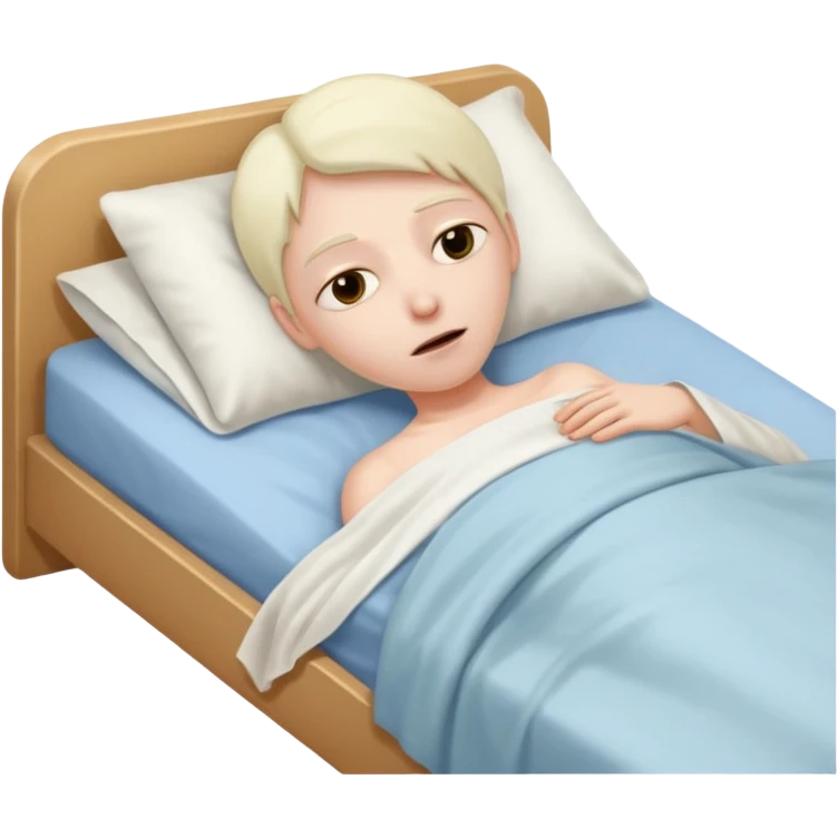 very sick person emoji