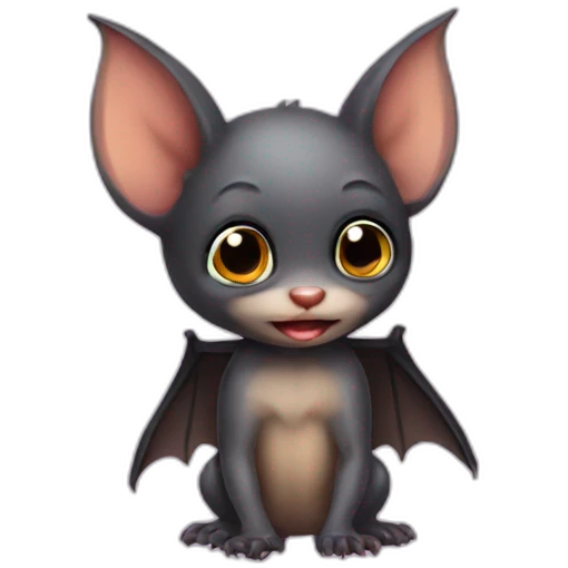 Baby bat emoji