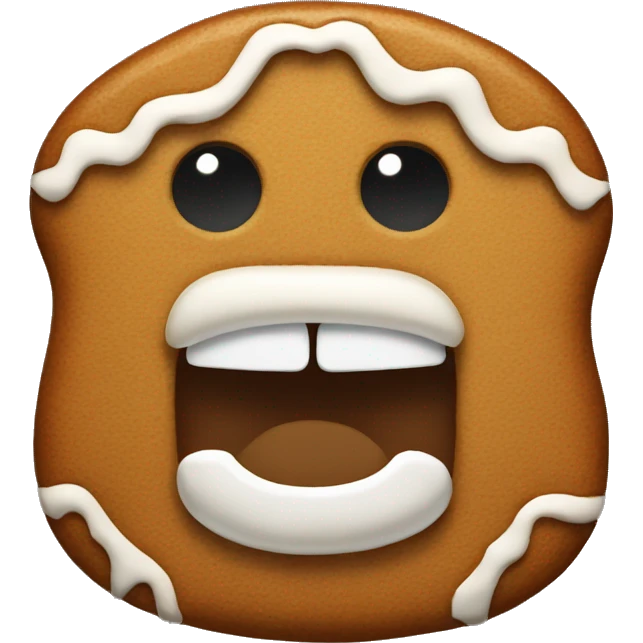 Gingerbread emoji