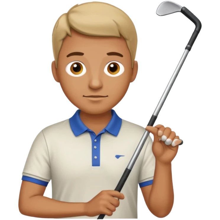 Man golfing  emoji