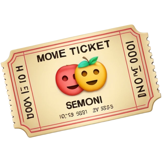 ticket emoji