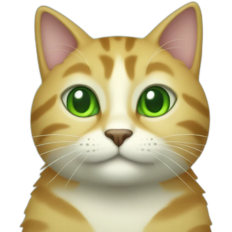 green cat emoji