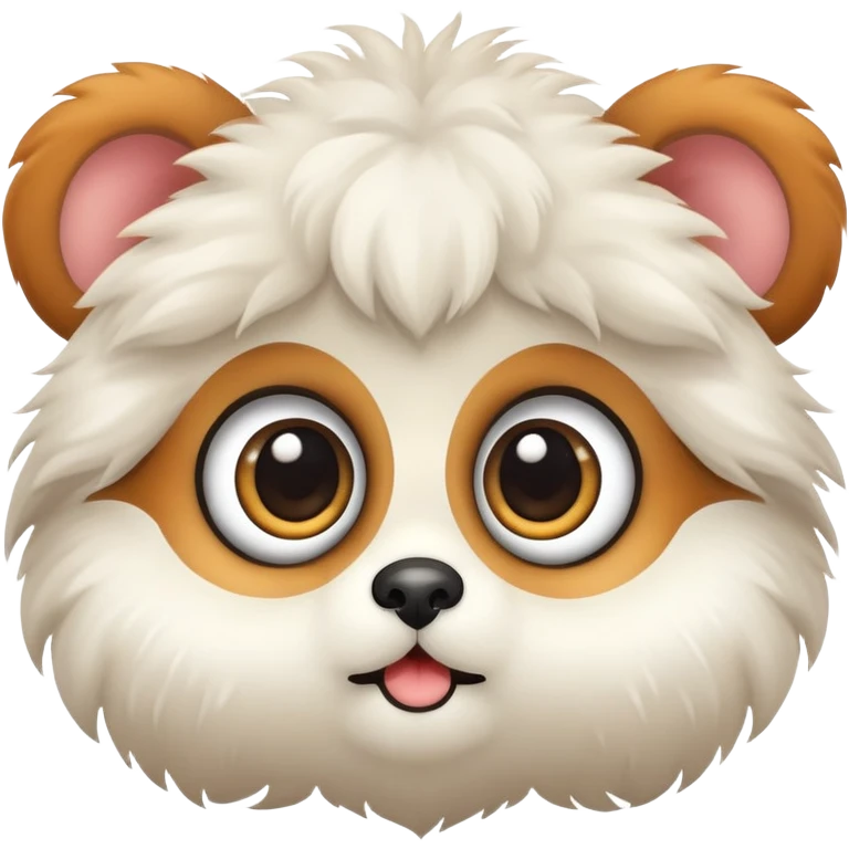 Cute animal face  emoji