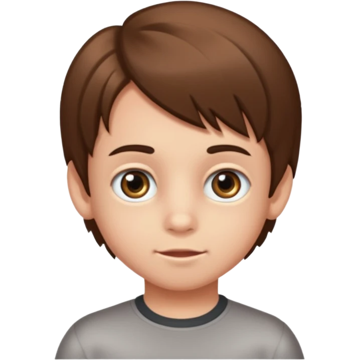 QUIERO QUE ME HAGAS A UN NIÑO DE 6 AÑOS, TIENE LA MELENITA UN POCO LARGA, LA CARITA ESTRECHA Y MOFLETES MUY BONITOS, OJOS MARRONES Y IEL CLARA emoji
