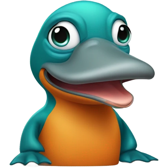 Perry the platypus emoji