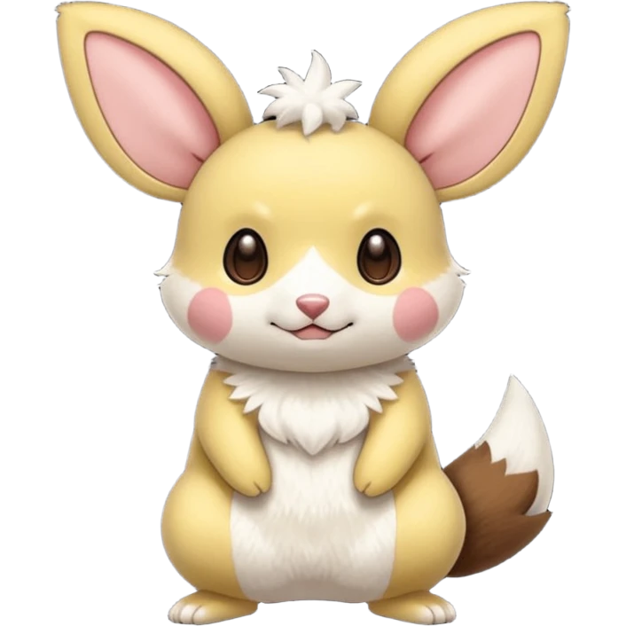 Teddiursa-Minccino-Pichu-fusion  emoji