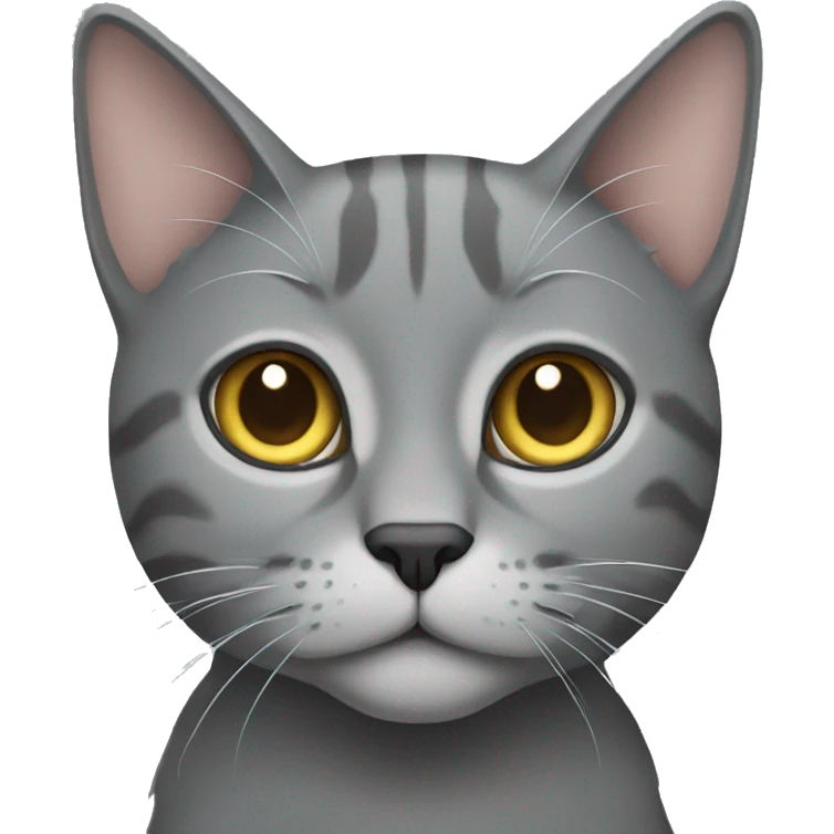 gray cat emoji