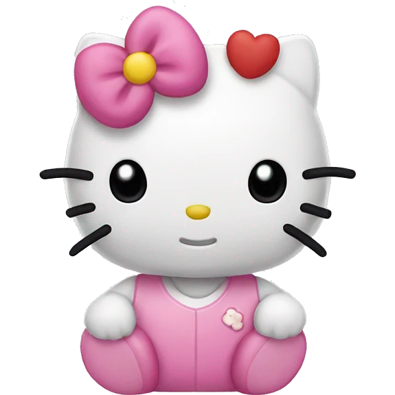 Hello kitty emoji
