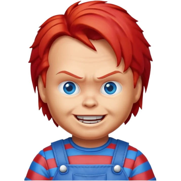 Un emojin de chuky emoji