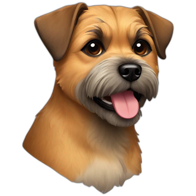 Border terrier emoji