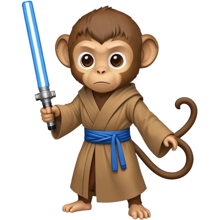 Monkey Jedi  emoji
