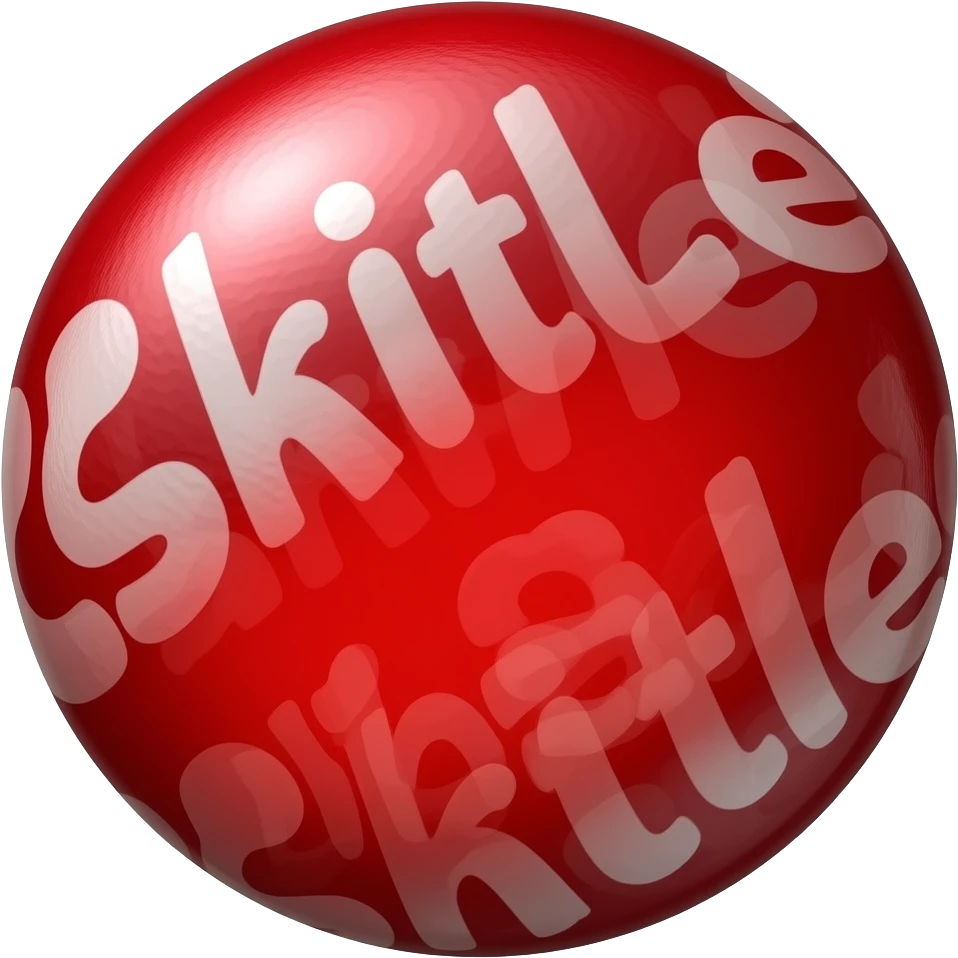 Red Skittle emoji