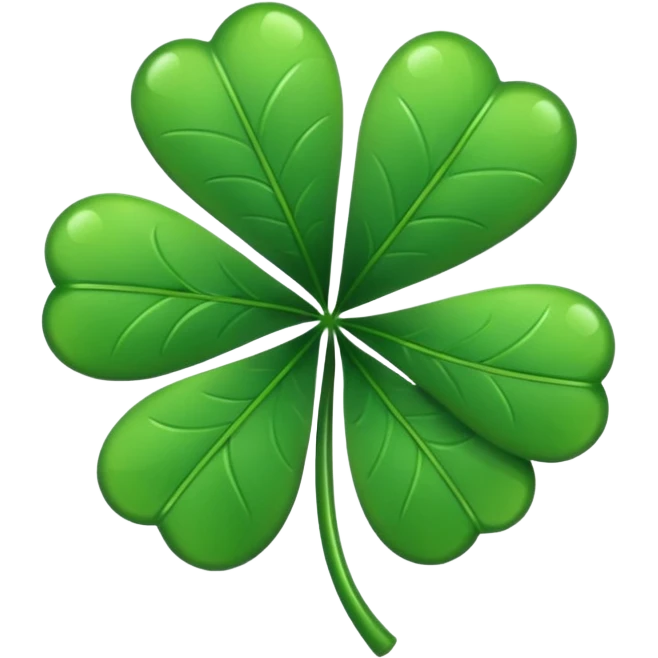 Make a Emoji of five leaf clover emoji