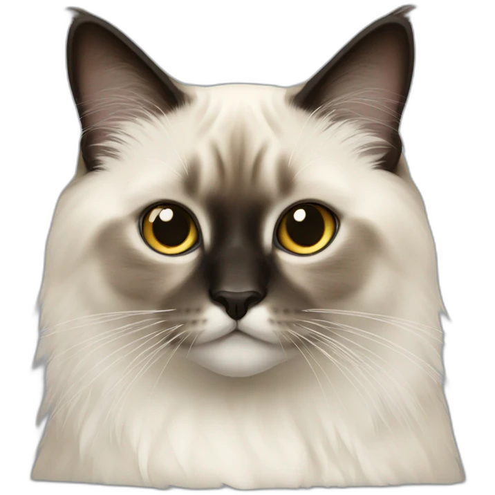 birman cat emoji