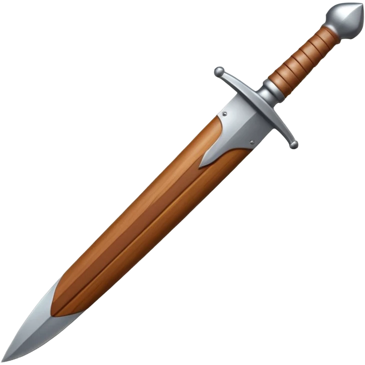 wooden gladius emoji