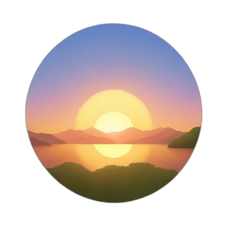 Sunrise emoji
