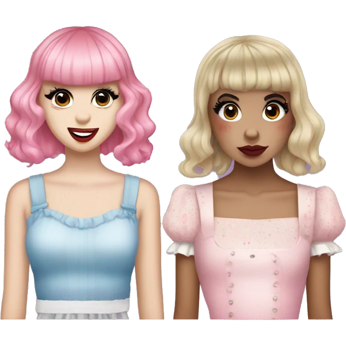 Taylor swift and melanie martinez emoji