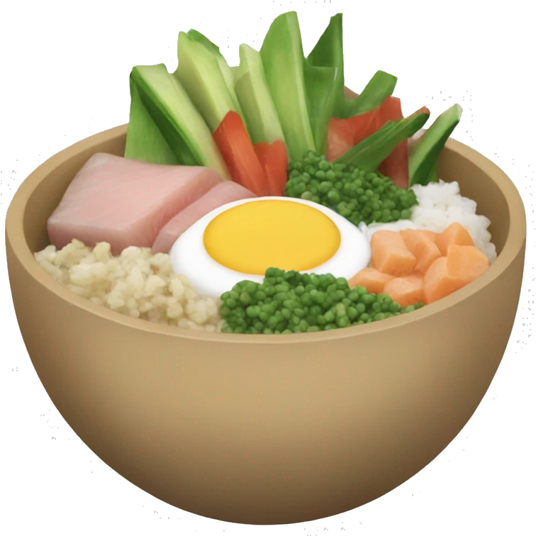poke bowl emoji