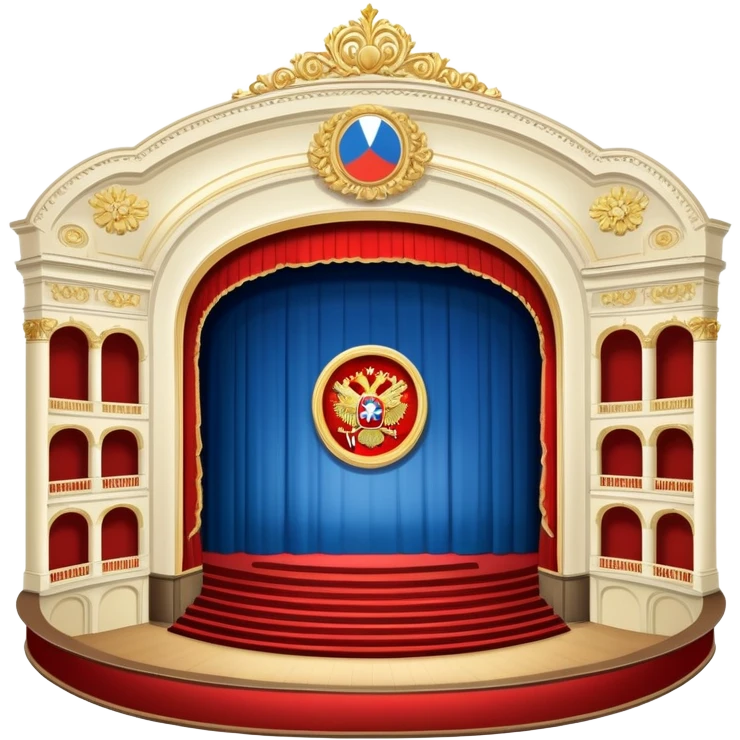 the russian Bolshoy theatre emoji