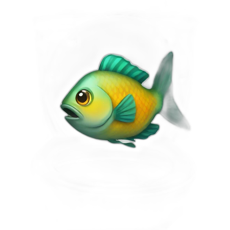 Fish in toilet emoji