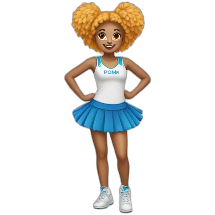 Pom Pom girl emoji