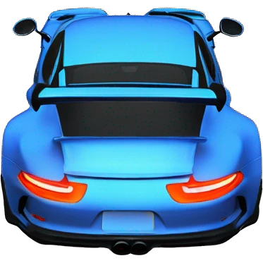 blue porsche 911 gt3 rs 2019 car  emoji